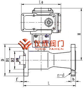 電動(dòng)高溫球閥