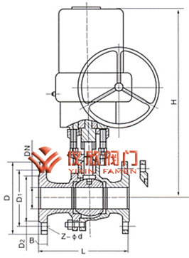 電動開關球閥