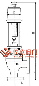 電動高壓角型調節(jié)閥