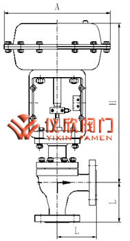 氣動(dòng)高壓角型調(diào)節(jié)閥